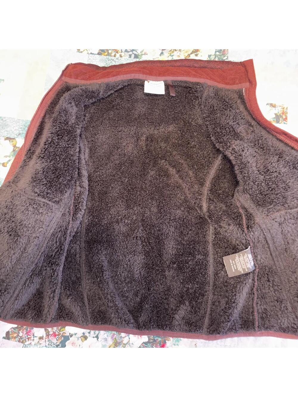 Champion Performance Womans Small Maroon Full-Zip Fleece Jacket 100% Polyester - Picture 4 of 9